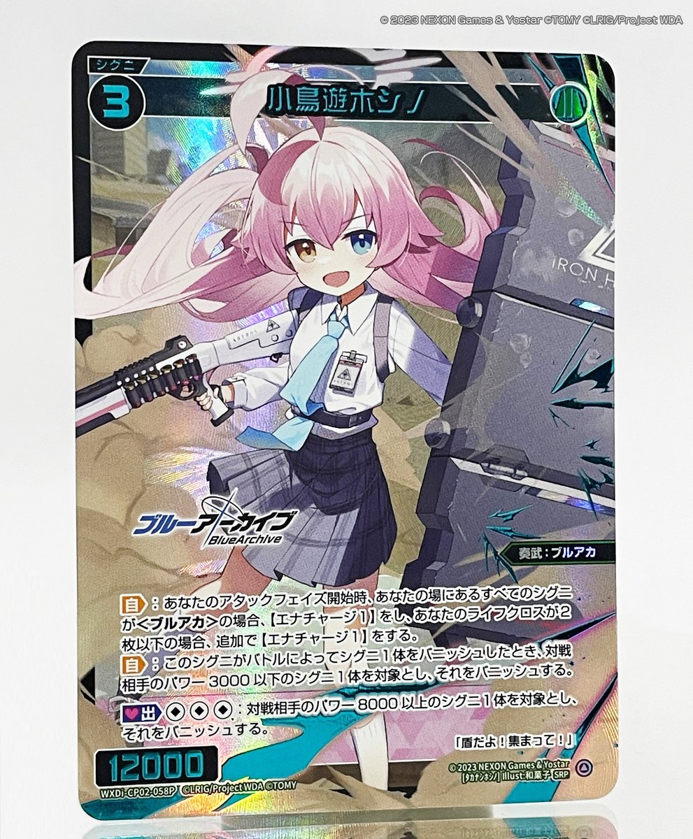 💡コラボパック】 「ブルーアーカイブ DIVA」 「小鳥遊ホシノ