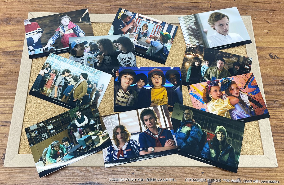 STRANGER THINGS POP UP STORE】 📢新商品紹介📢 □ブロマイド