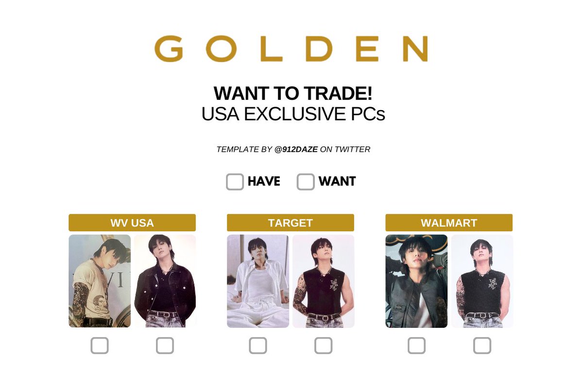 BTS PTD TARGET US ジョングク 限定 アメリカ トレカ BTS Jungkook PTD