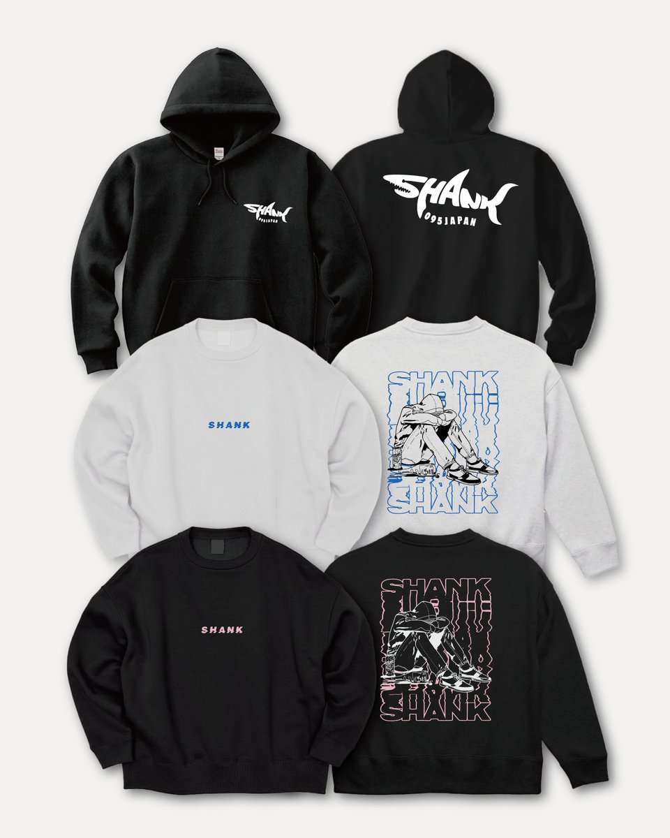 GOODS】 新作のオーバーサイズスウェットと定番プルオーバーパーカーを