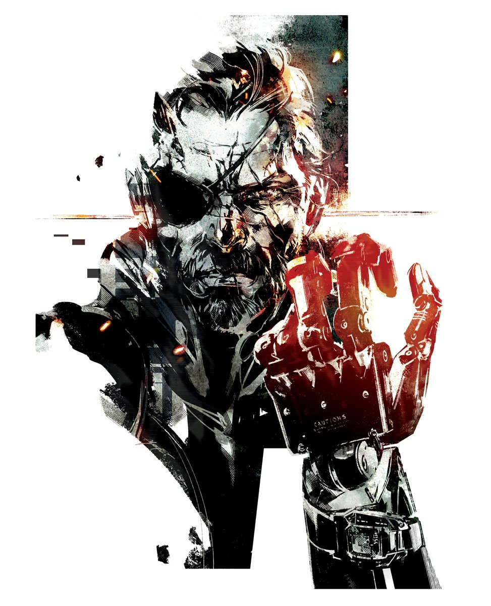 Revisiting the artwork of MGSV by the legend, Yoji Shinkawa. I'm