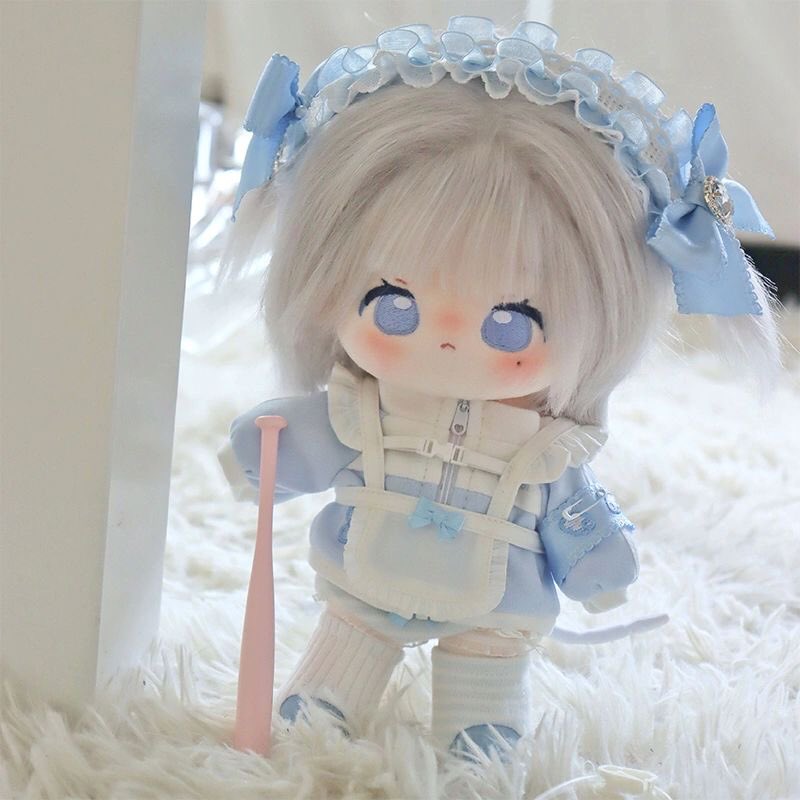 天使界隈 #サブカル #水色系統 ①20cmぬい（骨あり/骨なし） ②ぬい服
