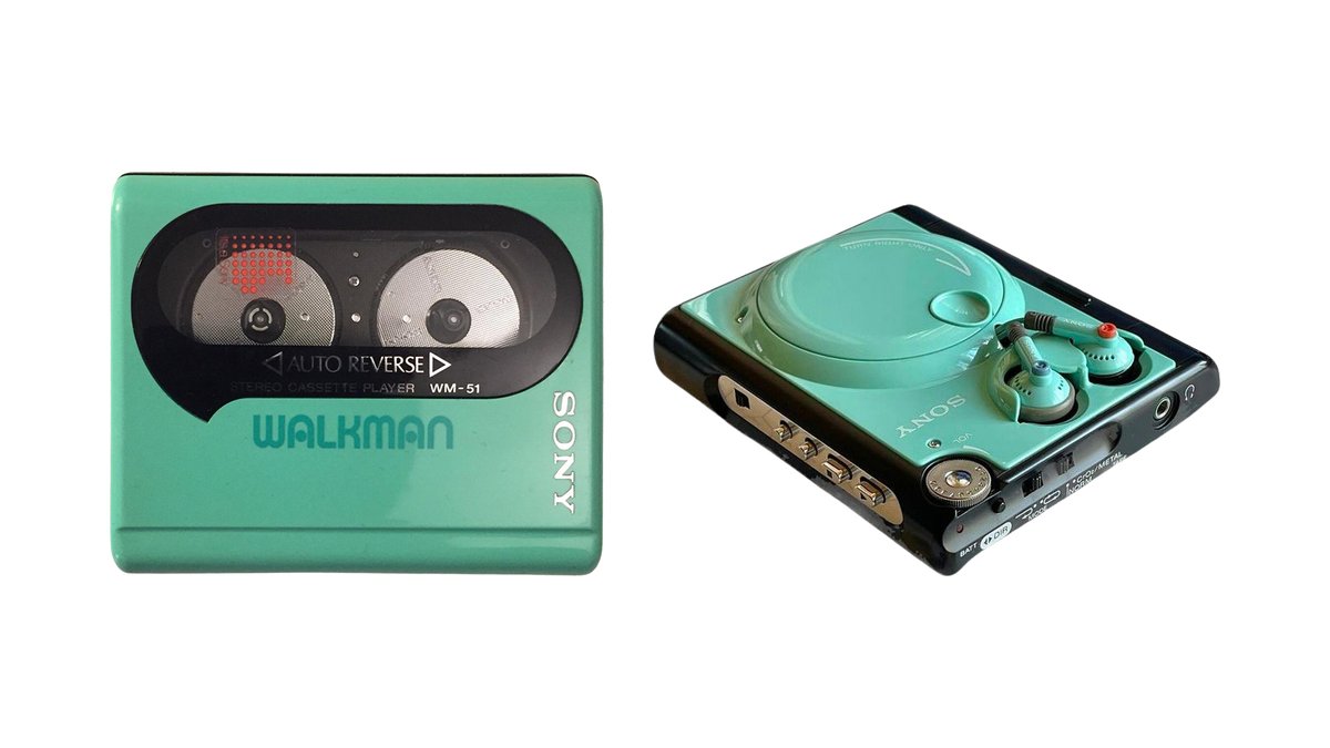 In 1987, Sony introduced the Walkman WM-51 - a portable music