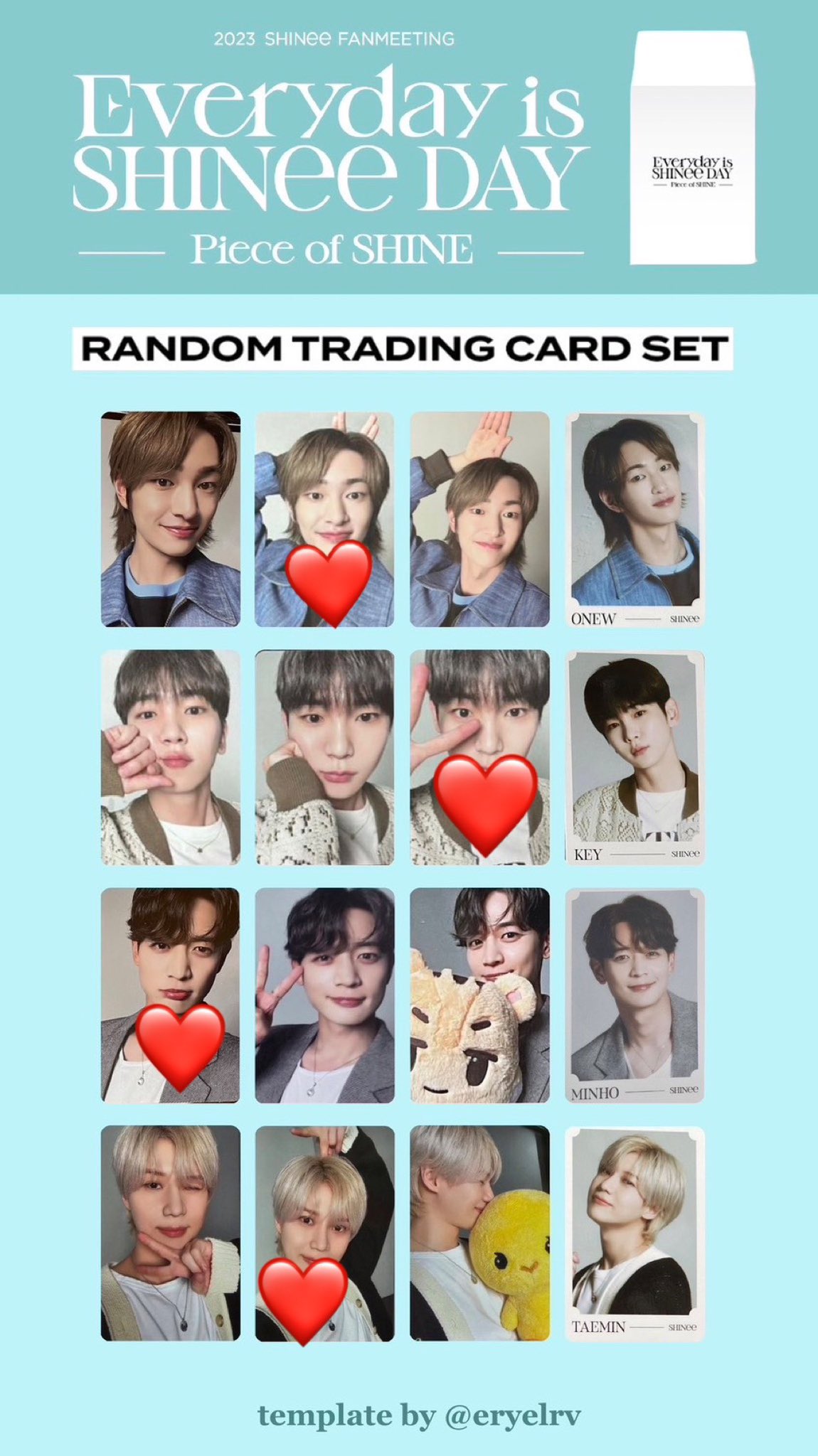 SHINeeテミン非売品ポラロイドトレカ15周年