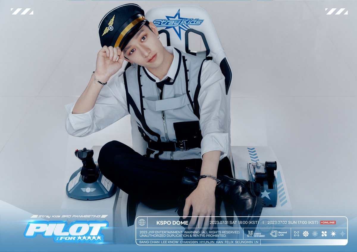 Stray Kids 3RD FANMEETING 'PILOT : FOR ' TEASER IMAGES #バンチャン