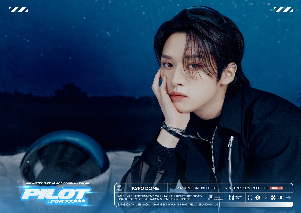 Stray Kids 3RD FANMEETING 'PILOT : FOR ' TEASER IMAGES #バンチャン