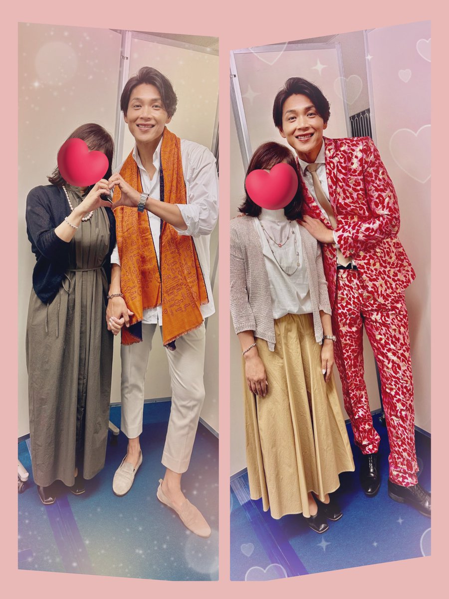 白川さん❤️の笑顔が 近くで見られるだけで こんなに幸せになれる