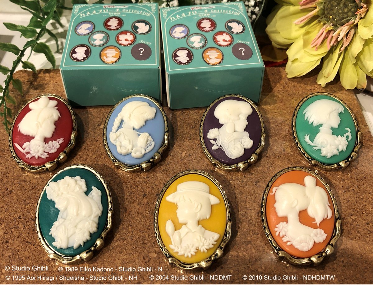 新商品🌸 【Donguri Closet限定】カメオブローチコレクション 990円