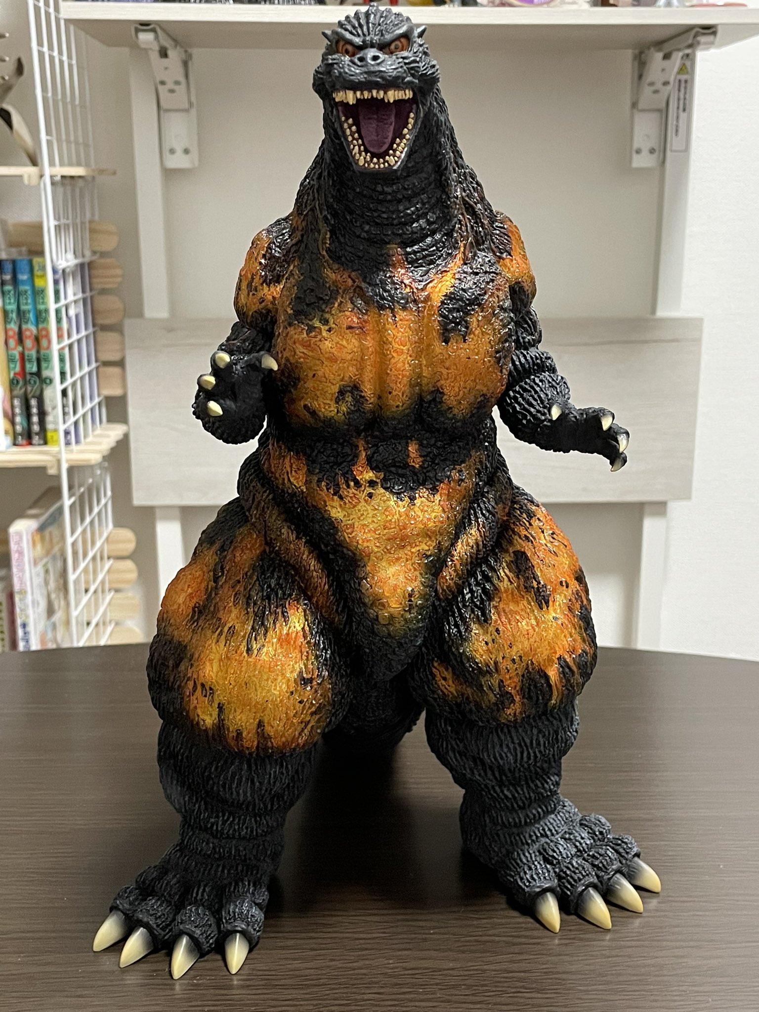 バーニング ゴジラ(1995)クリアオレンジ 少年リック エクスプラス