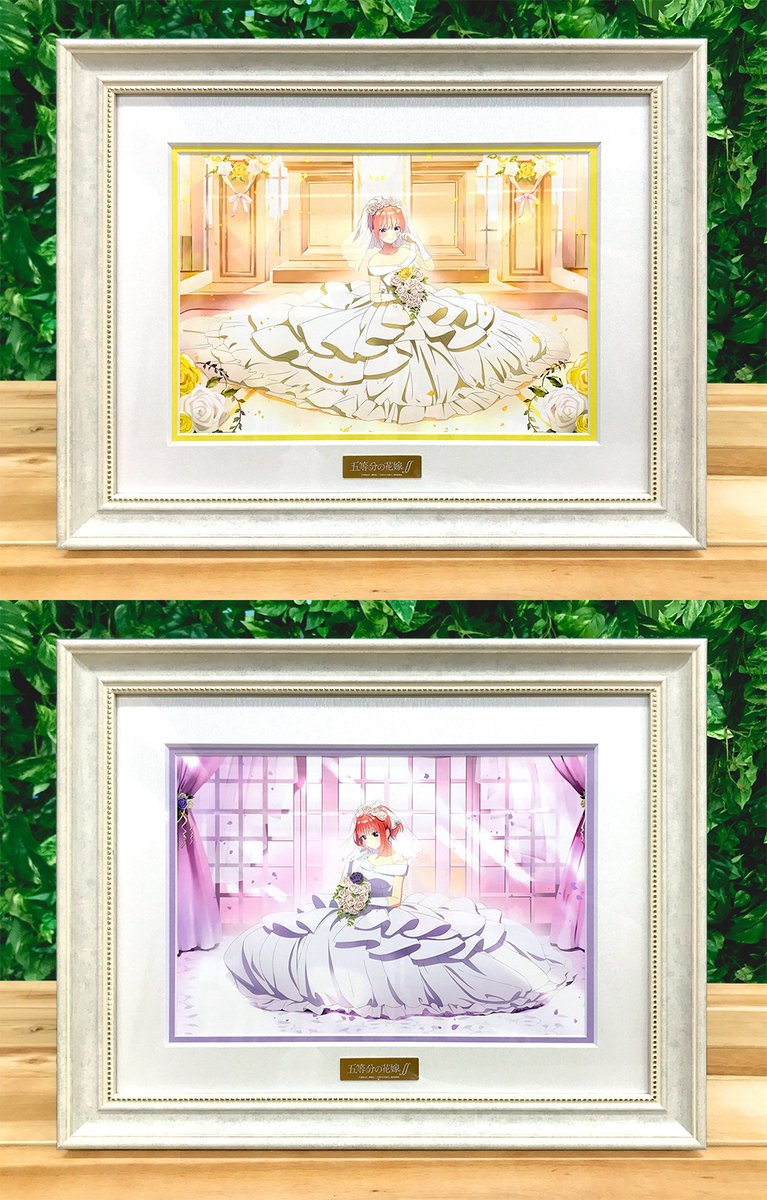 五等分の花嫁∬」描き下ろしB5キャラファイングラフ／ドレスのサンプル