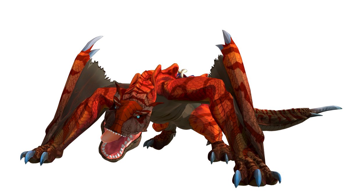 追加オトモン「ティガレックス希少種」 巨大な爪痕と足跡が発見されて