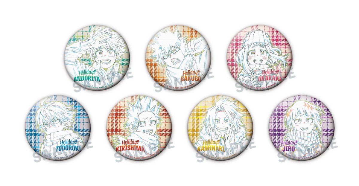 2022年1月発売予定【僕のヒーローアカデミア ヒーロー缶バッジ14】がご