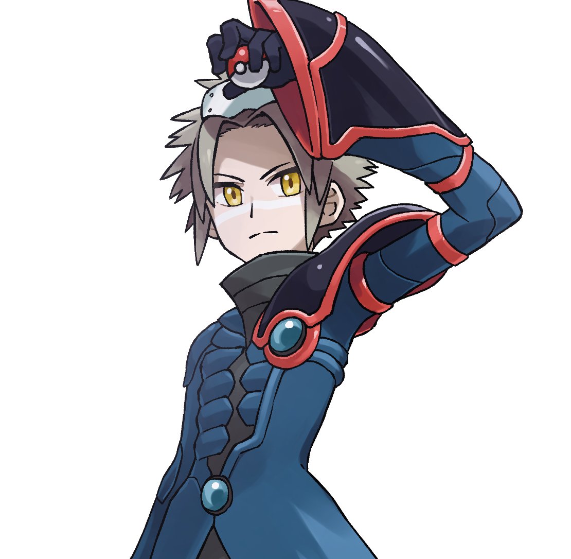 公式絵の存在しないポケモン描くシリーズ 『ポケモンコロシアム/主人公』