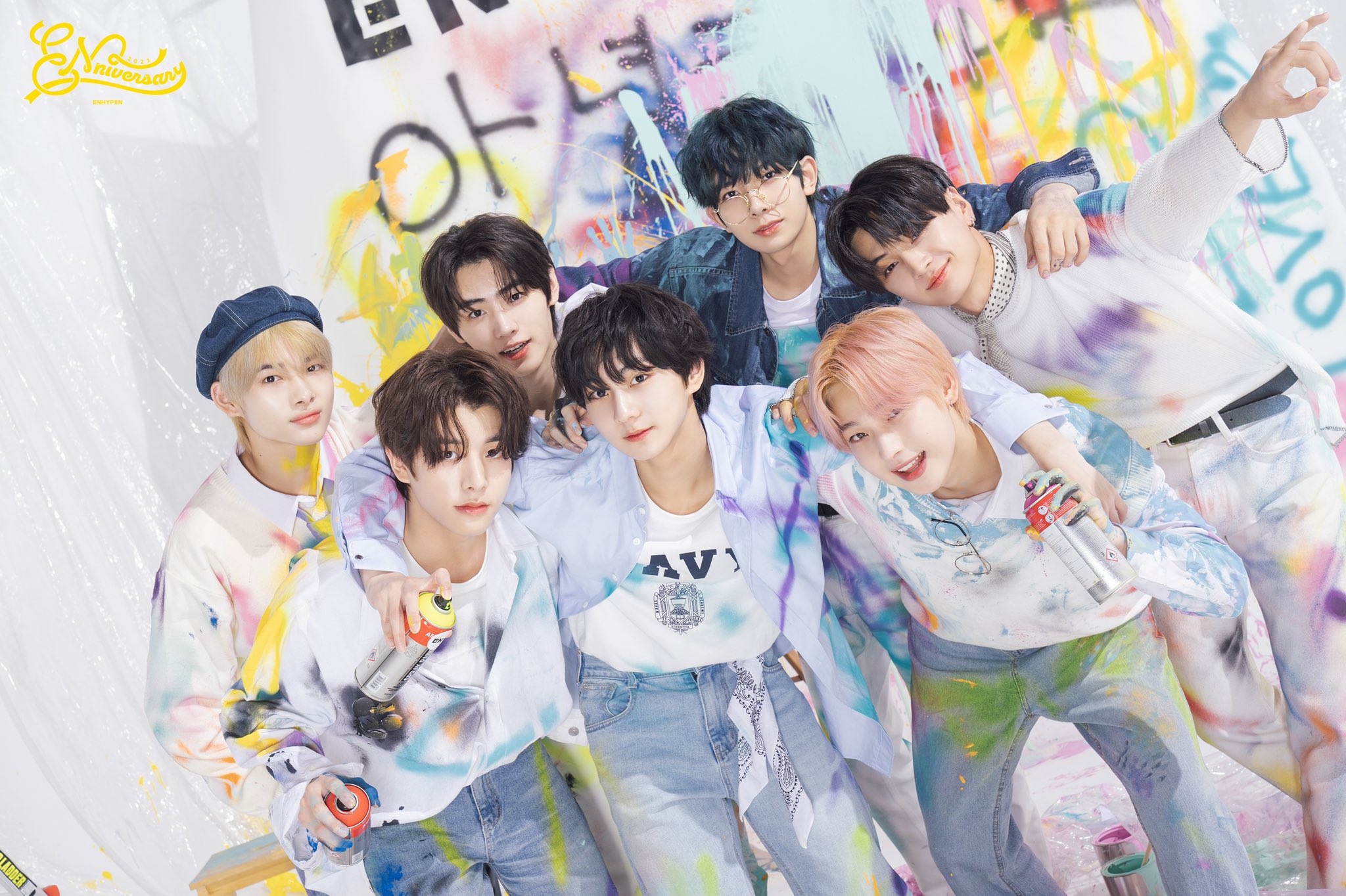 ENHYPEN anniversary 1st 2nd トレカ フレーム ENHYPEN anniversary