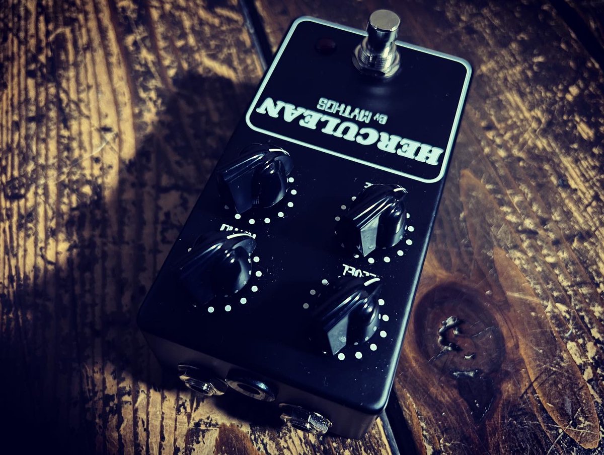 大好きなMythos Pedalsの新作ODペダル 「Herculean 