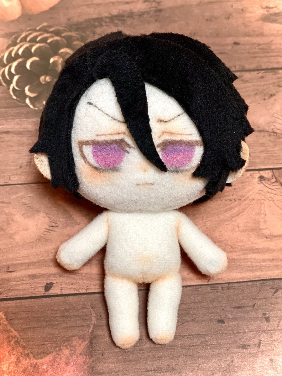 オリジナルキャラクタージャックのぬいぐるみ完成しましたー🙌✨ 肌は