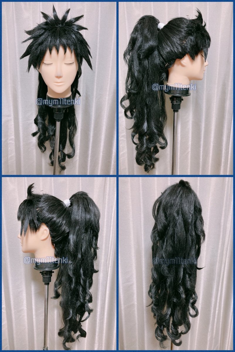 まゆめズラ工房 RKRN//忍たま 久々知兵助 ウィッグ 彼の独特な結い上げ