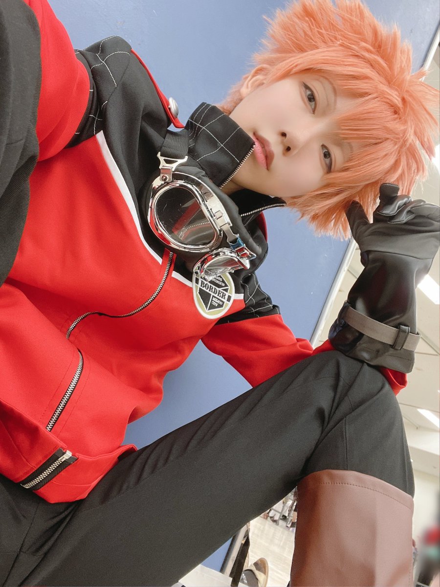 コスプレ🔹ワールドトリガー 水上敏志:廃材 生駒達人:ぱっちょ