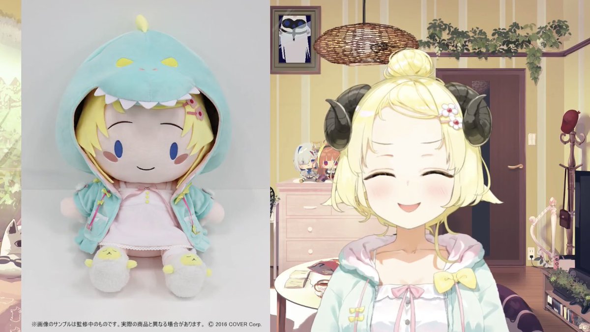 🎉角巻わため100万人記念ぬいぐるみ🎉 販売開始しました！！！！ わ