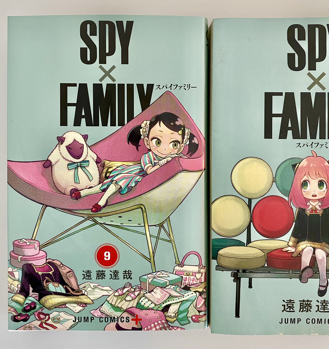 SPY×FAMILY』第9巻、本日発売になります。 いつも以上にギチギチに