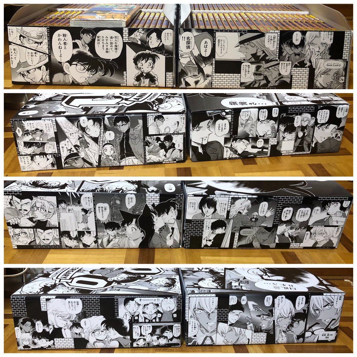 名探偵コナン 100巻記念BOXが届きました🥳101巻もついてる全巻セット