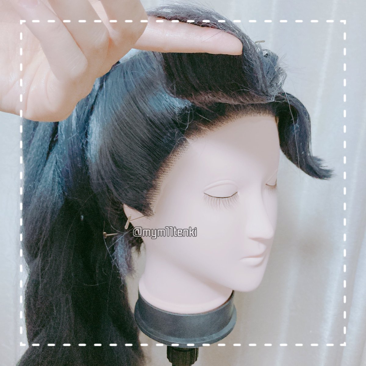 まゆめズラ工房💇🏻‍♀️ RKRN//忍たま 🕳綾部喜八郎 ウィッグ💜 去年5