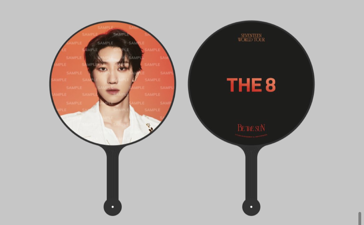 SEVENTEEN BE THE SUN 集合 イメージピケット 公式うちわ SEVENTEEN BE