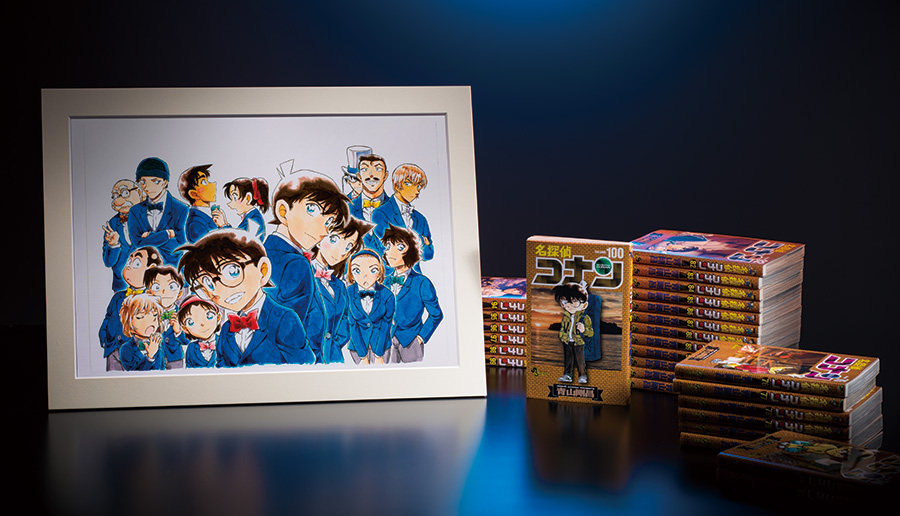 少年サンデー応募者全員サービス「#名探偵コナン #青山剛昌 特大複製