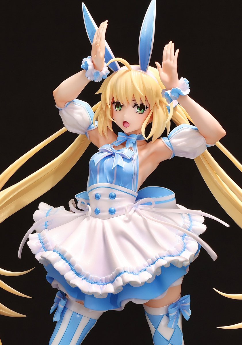 水着キャスターアルトリア (狂)のフィギュア作りました🐰🐰🐰ヤッター
