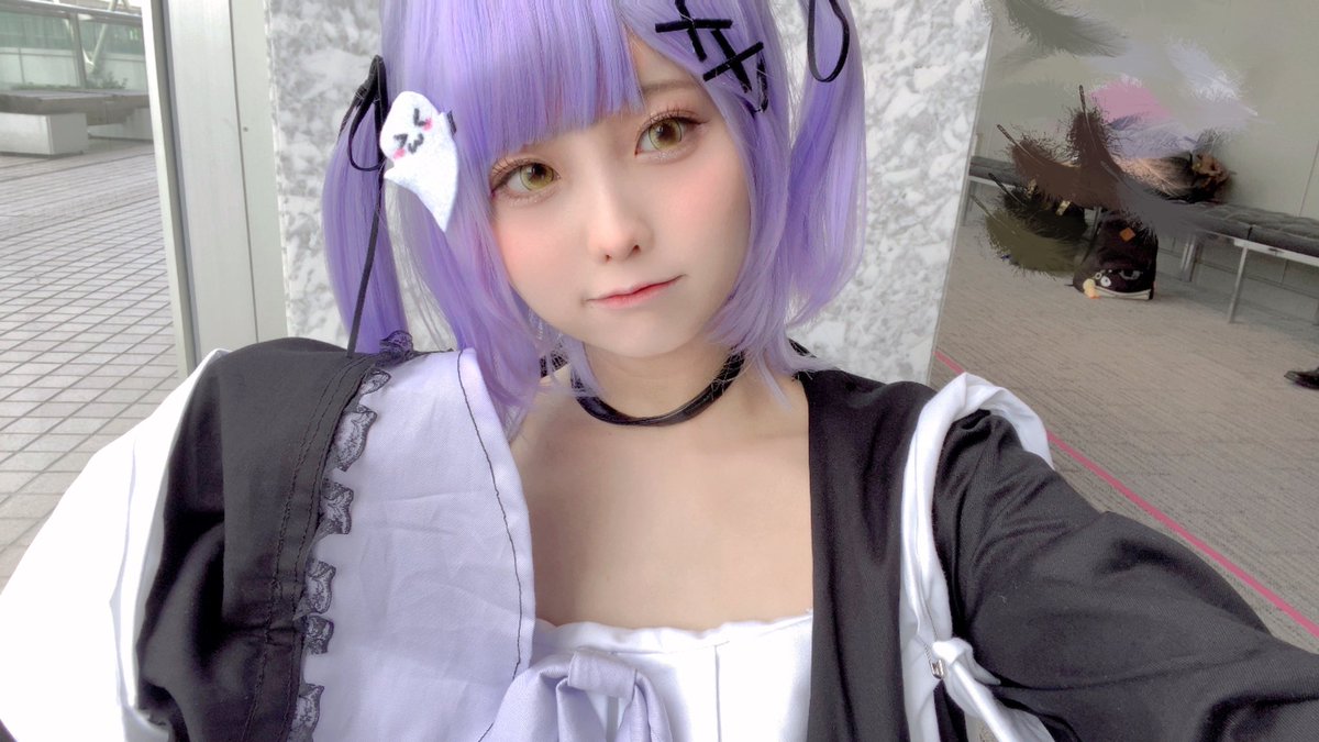 紫宮るな ※反転 #となコス #るなぱれっと