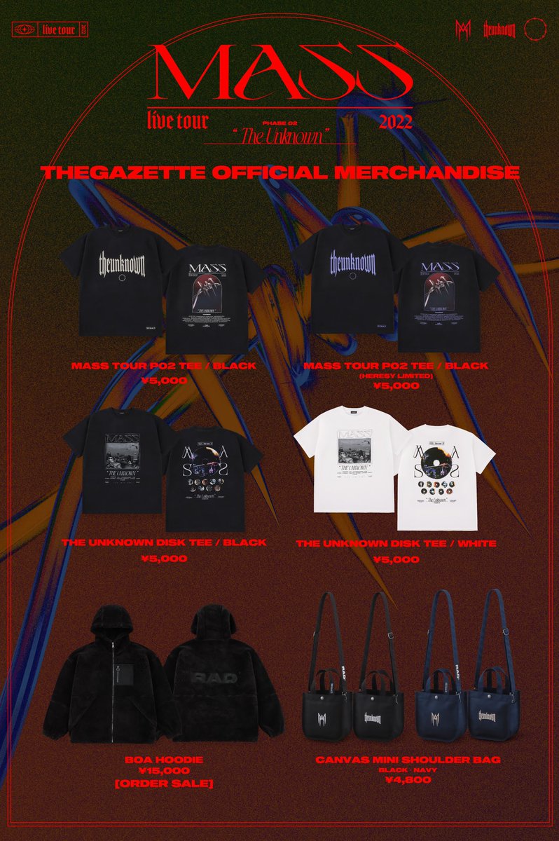 the GazettE LIVE TOUR2022 -MASS- / PHASE 02-