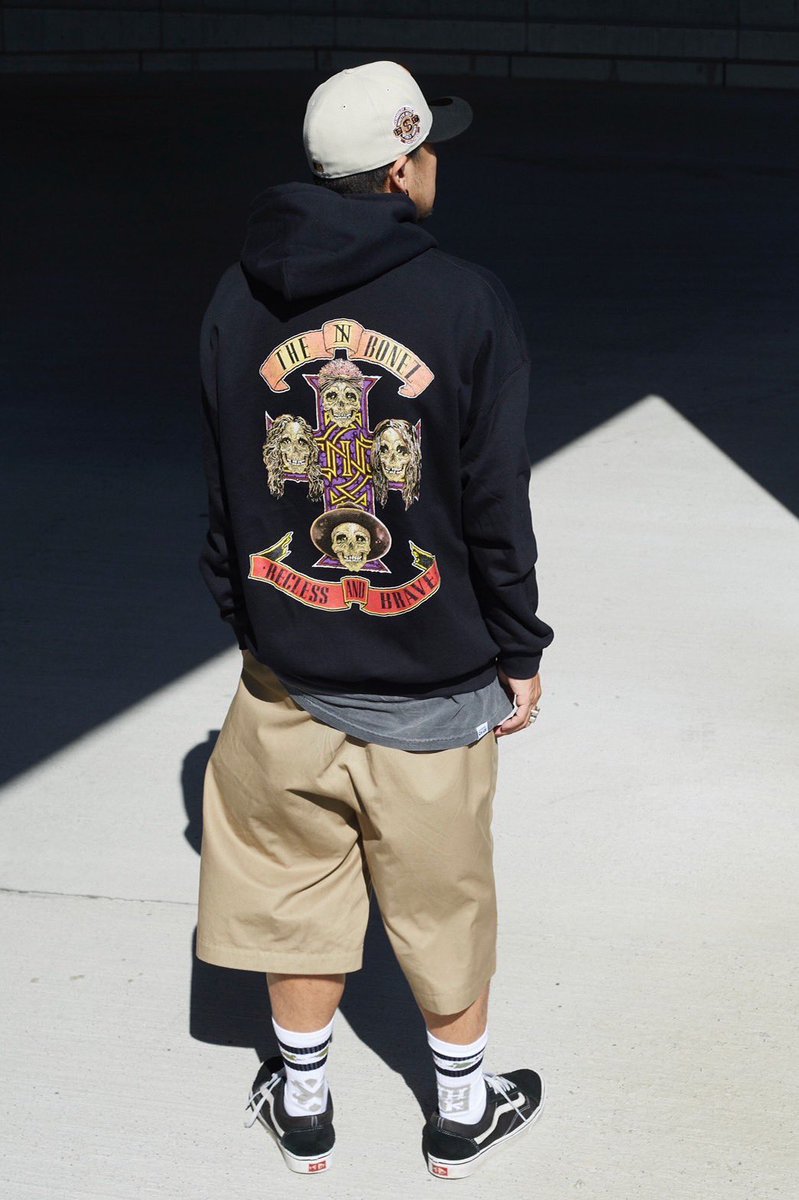 Tour Goods情報 】 Skull Cross Hoodie ¥8,000-(in tax) 綿50