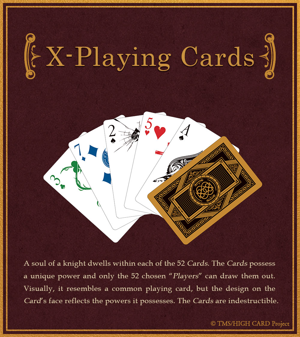 Introducing 《X-Playing Cards》✨ Special cards that possess 52
