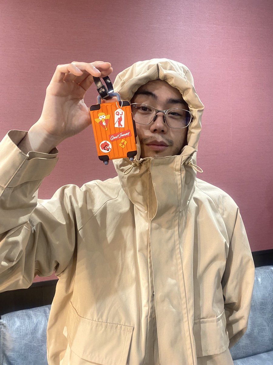 ツアーグッズの中でも非常に好評のラゲッジタグ❗️今回は福岡公演限定