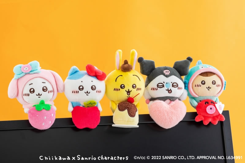 🍎新商品🍎 『#ちいかわ×#サンリオ キャラクターズ デスクトップから