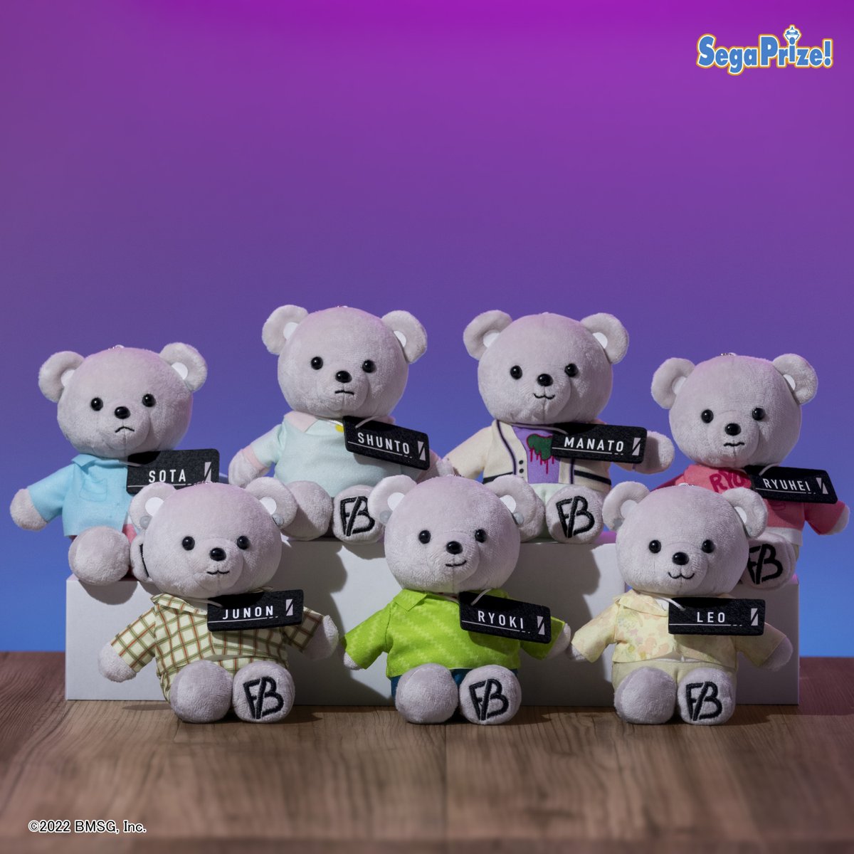 BEFIRSTセガプライズ ＼ 本日12/14より「BE:FIRST」のぬいぐるみ