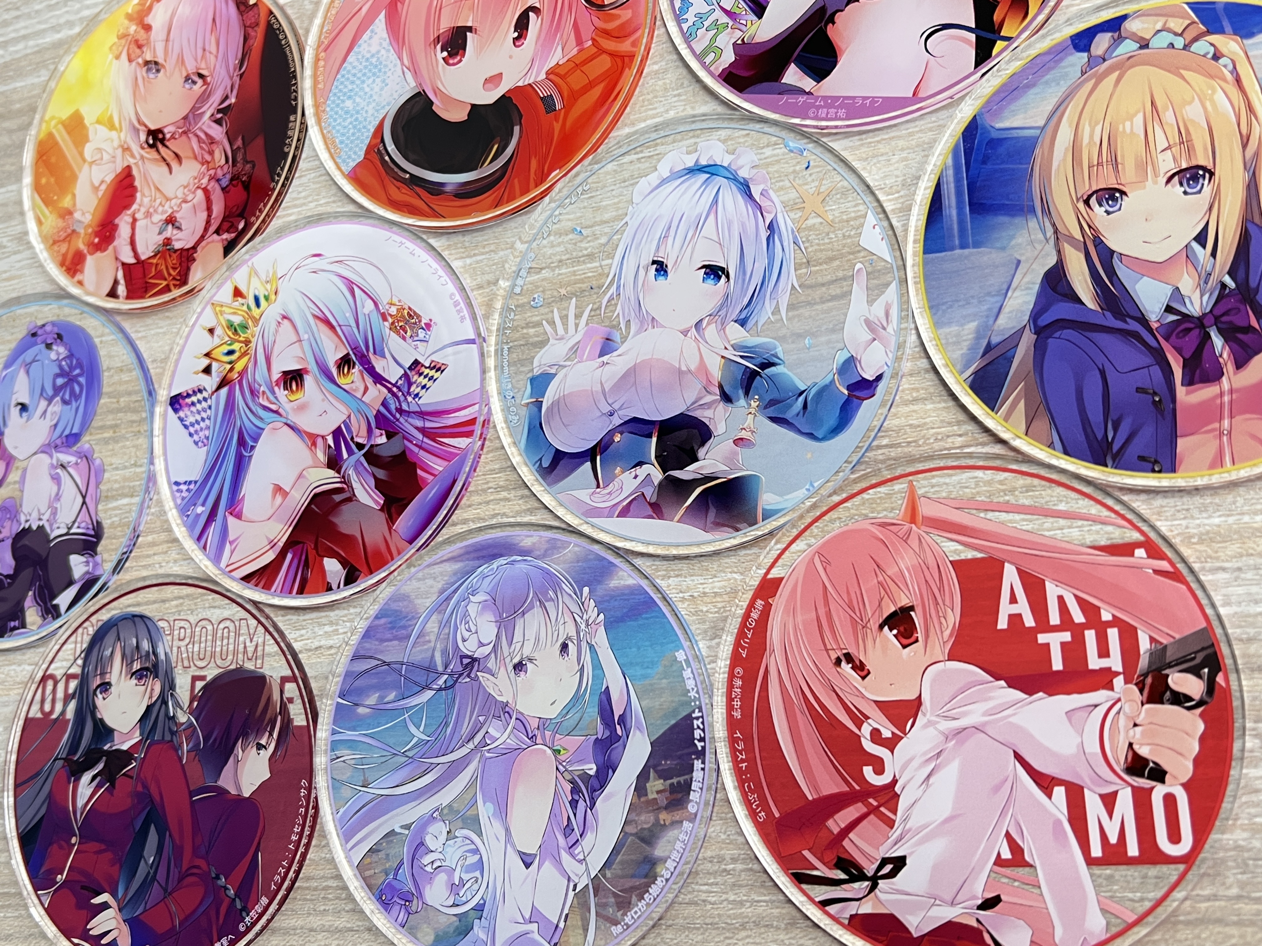 リゼロ コースター セガカフェ限定 リゼロ コースター セガカフェ限定