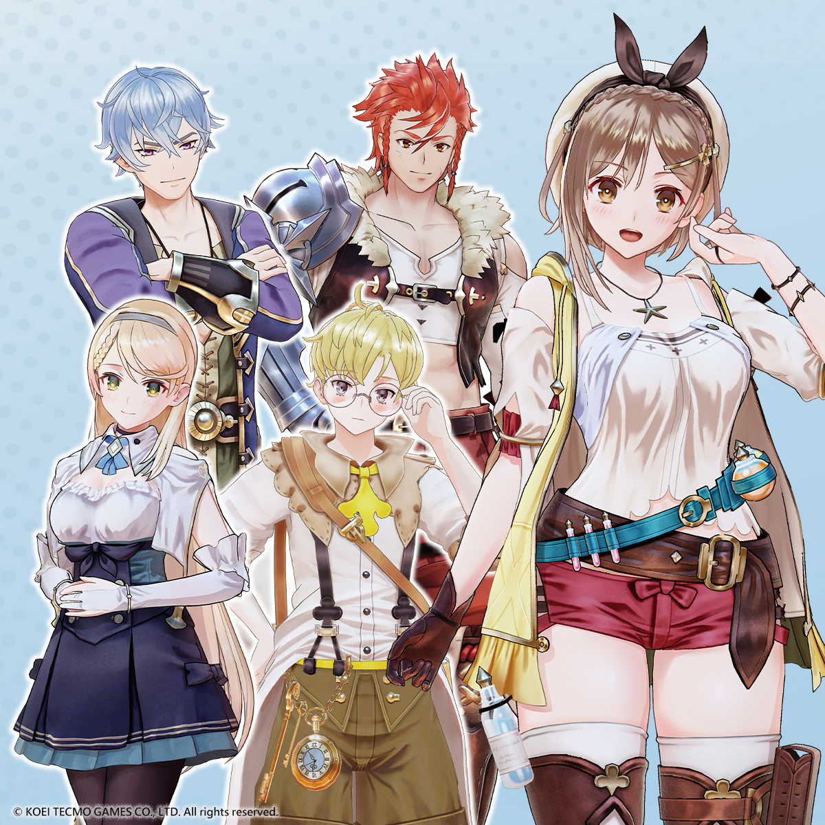 セーブデータ連動特典①】 🗝️コスチュームセット「隠れ家の夏」全5着