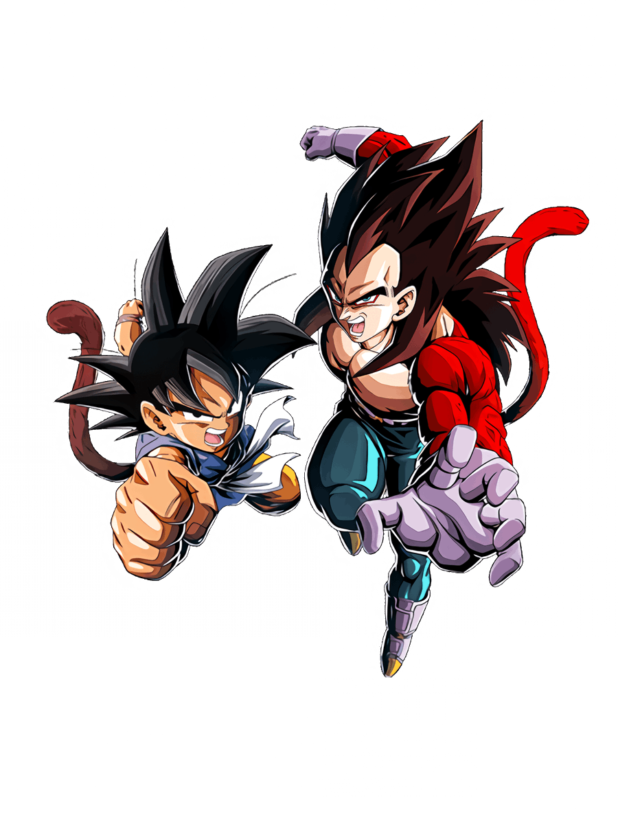 孫悟空(GT)＆超サイヤ人4ベジータ