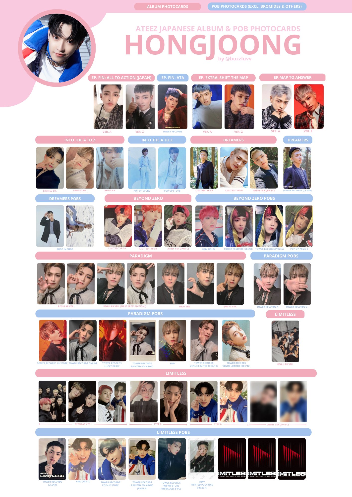 マッジュ アチズ ateez トレカ ホンジュン ATEEZ アチズ ソンファ