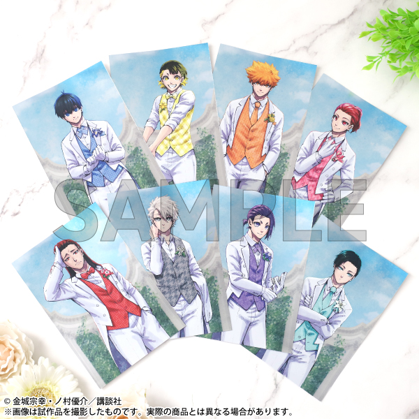 ブルーロック展 グッズ情報】 □メタルポストカードコレクション（全8