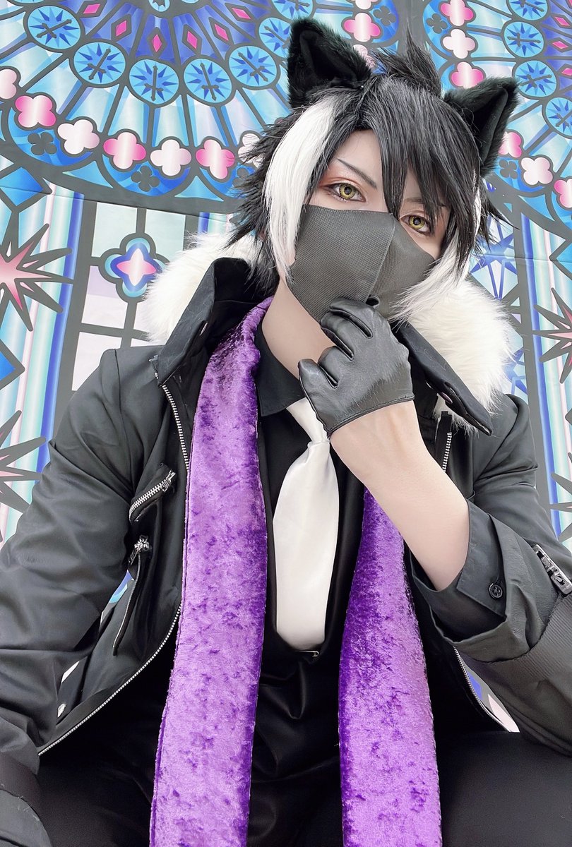 ホロスタ / コスプレ 影山シエン🟣 #影メイク #アコスタマルシェ #U