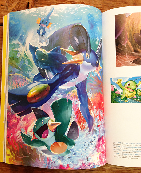 ポケモンカードゲーム イラストコレクション』はカバーの有田満弘氏の