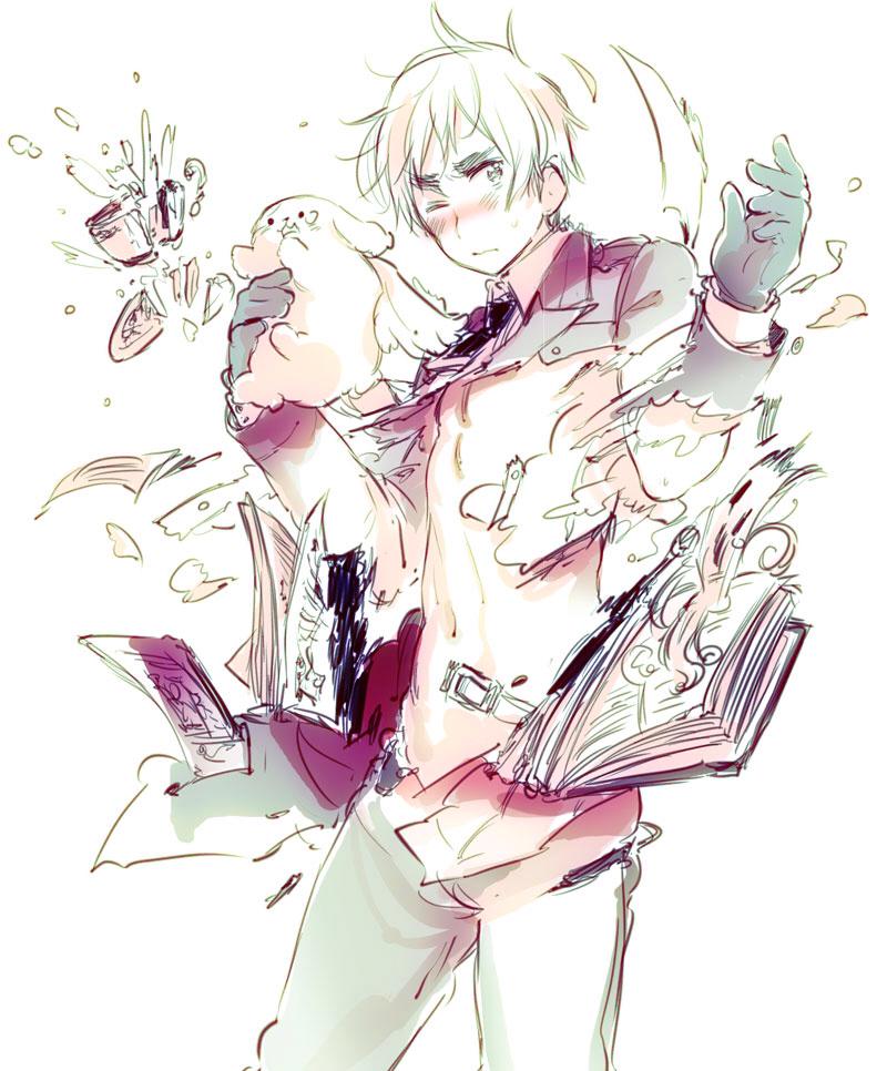 ヘタリア本家公式サイト行ったら、大破シリーズ増えてた！前にいた