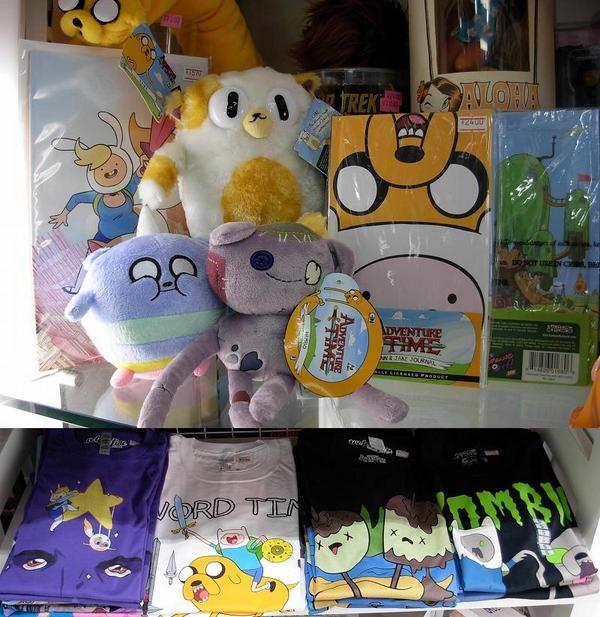 大宮店では珍しいアドベンチャータイム・グッズを取り揃えております