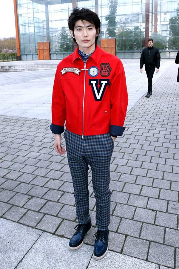 ルイ・ヴィトン 2014春夏コレクションに身を包んだ三浦春馬さん。先週