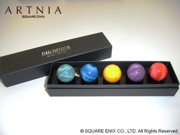 ARTNIAでは「FINAL FANTASY VII」のマテリアをイメージした