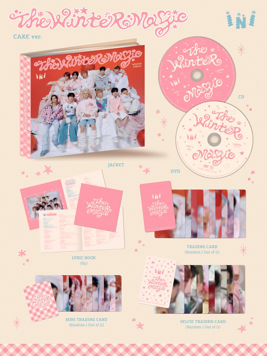 PACKSHOT ❄️:*・ﾟ INI WINTER SINGLE 