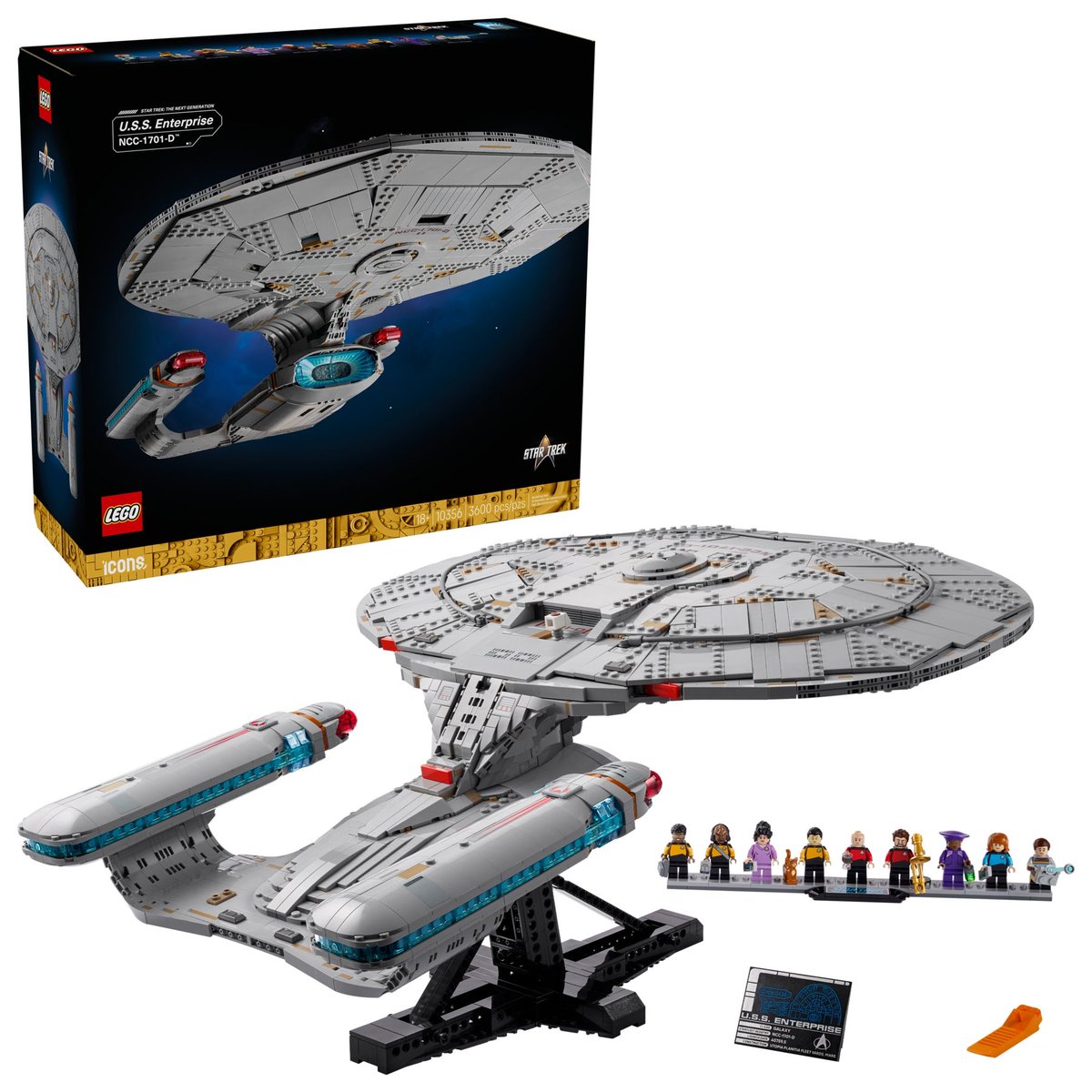 LEGO Icons - Star Trek: U.S.S. Enterprise NCC-1701-D releasing Nov