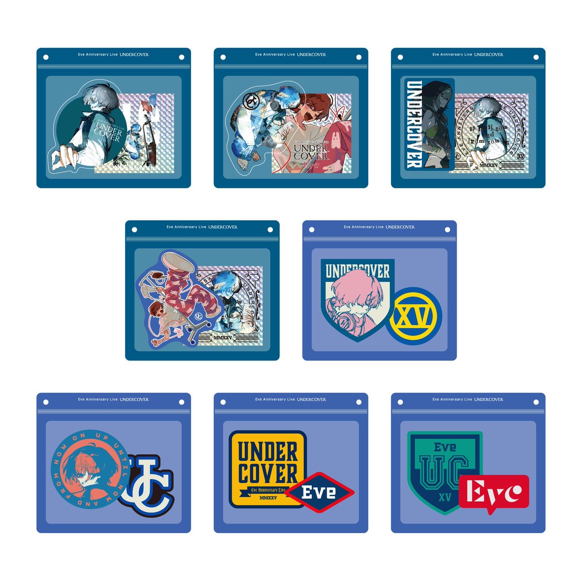 UNDERCOVERくじ 🏆I、J賞🏆 🔹I賞「ジャケットポスター」 全ジャケット